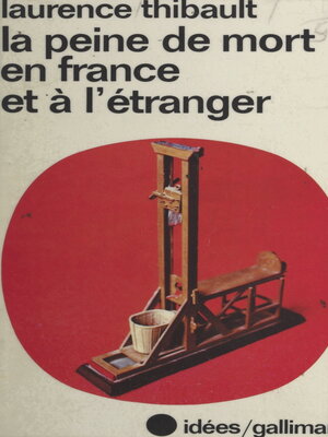 cover image of La peine de mort en France et à l'étranger